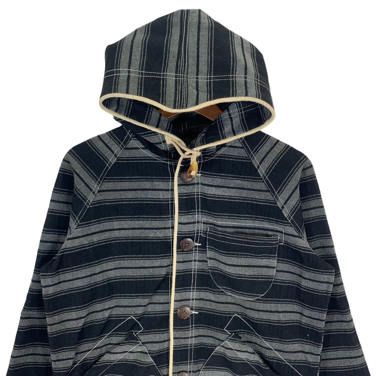 Designer × Japanese Brand × Vintage VINTAGE GALE CHORE HOODIE JACKET Size US M / EU 48-50 / 2 - 4 Thumbnail
