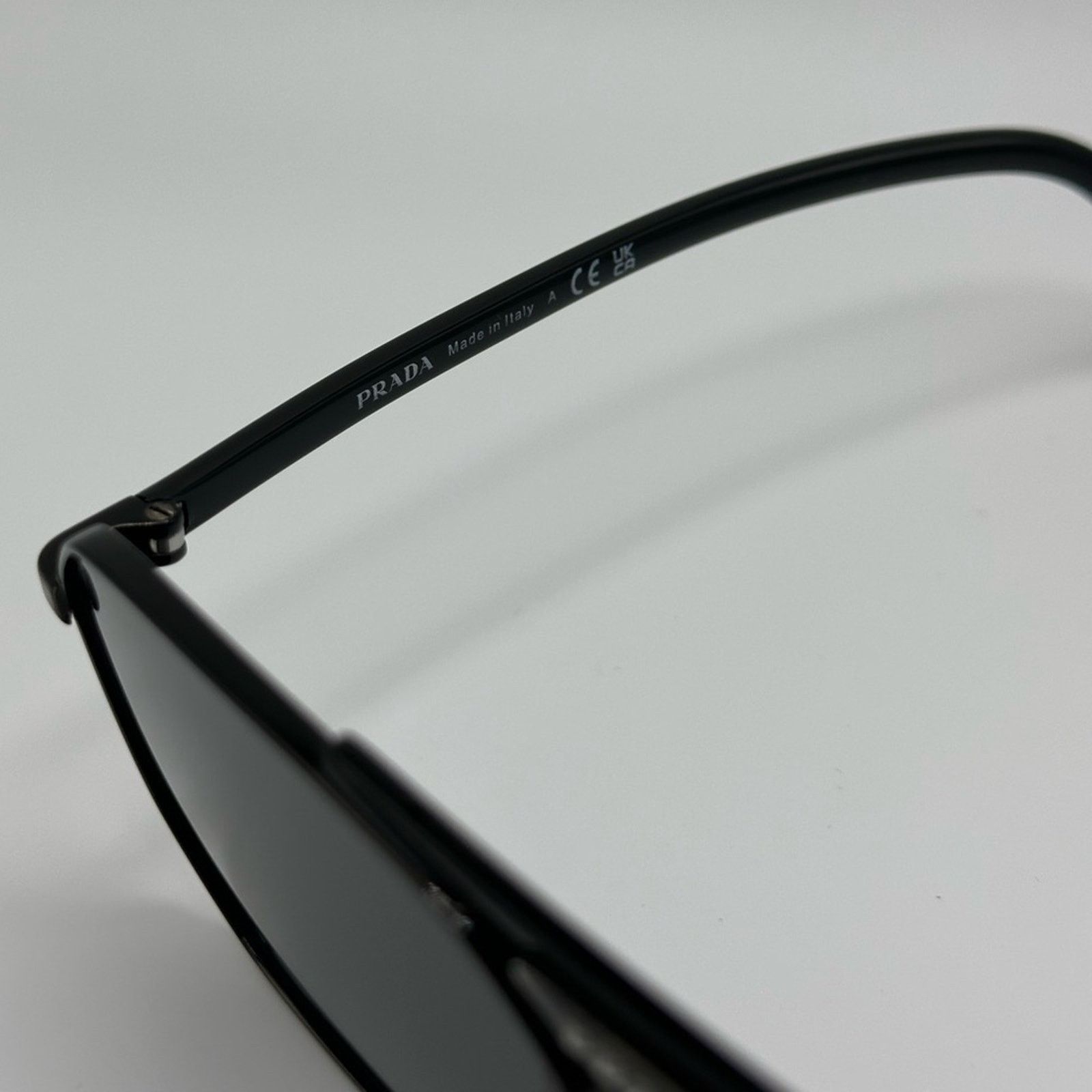 Prada PRADA Sunglasses PR58YS 1AB5S0 Black/Dark Grey Unisex NEW Size ONE SIZE - 5 Thumbnail