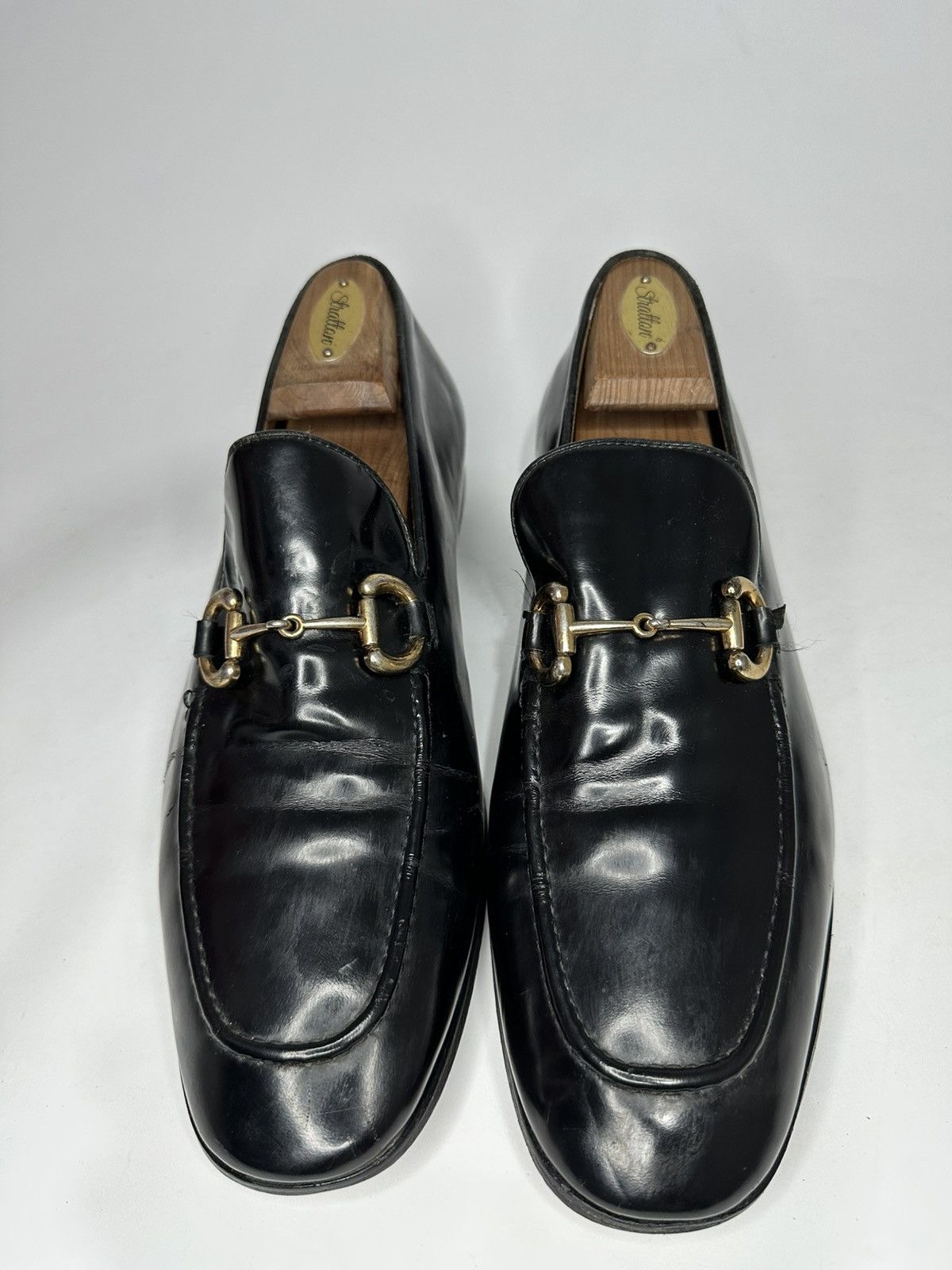 Gucci Gucci Horsebit Patent Leather Loafer. Size US 8 / EU 41 - 1 Thumbnail