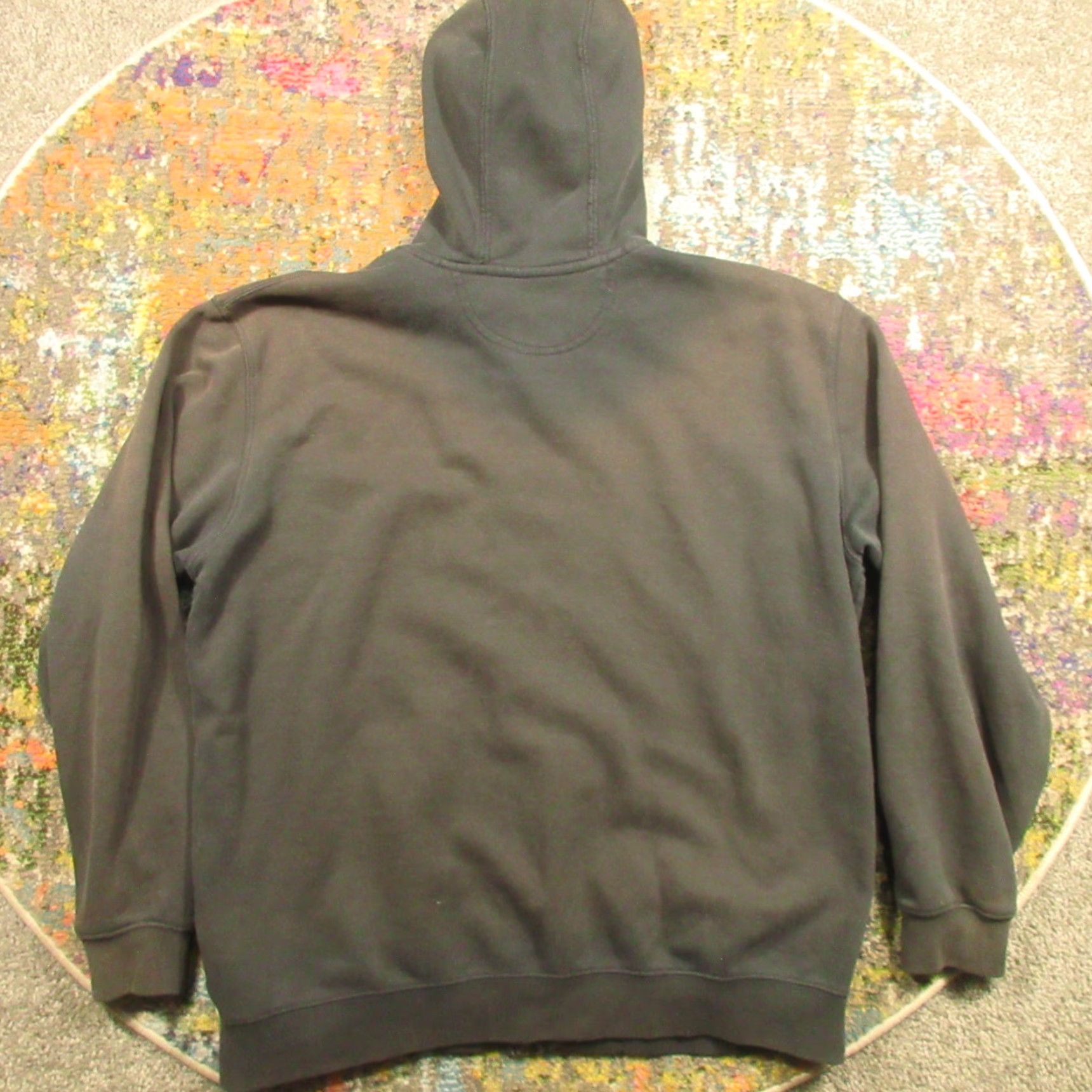 Carhartt VINTAGE Carhartt Full Zip Hoodie Shirt Men XL Black Original Fit Heavyweight Fleece Rain Defender Durable Water-Repellent Logo 80s 90s Workwear Size US XL / EU 56 / 4 - 2 Thumbnail