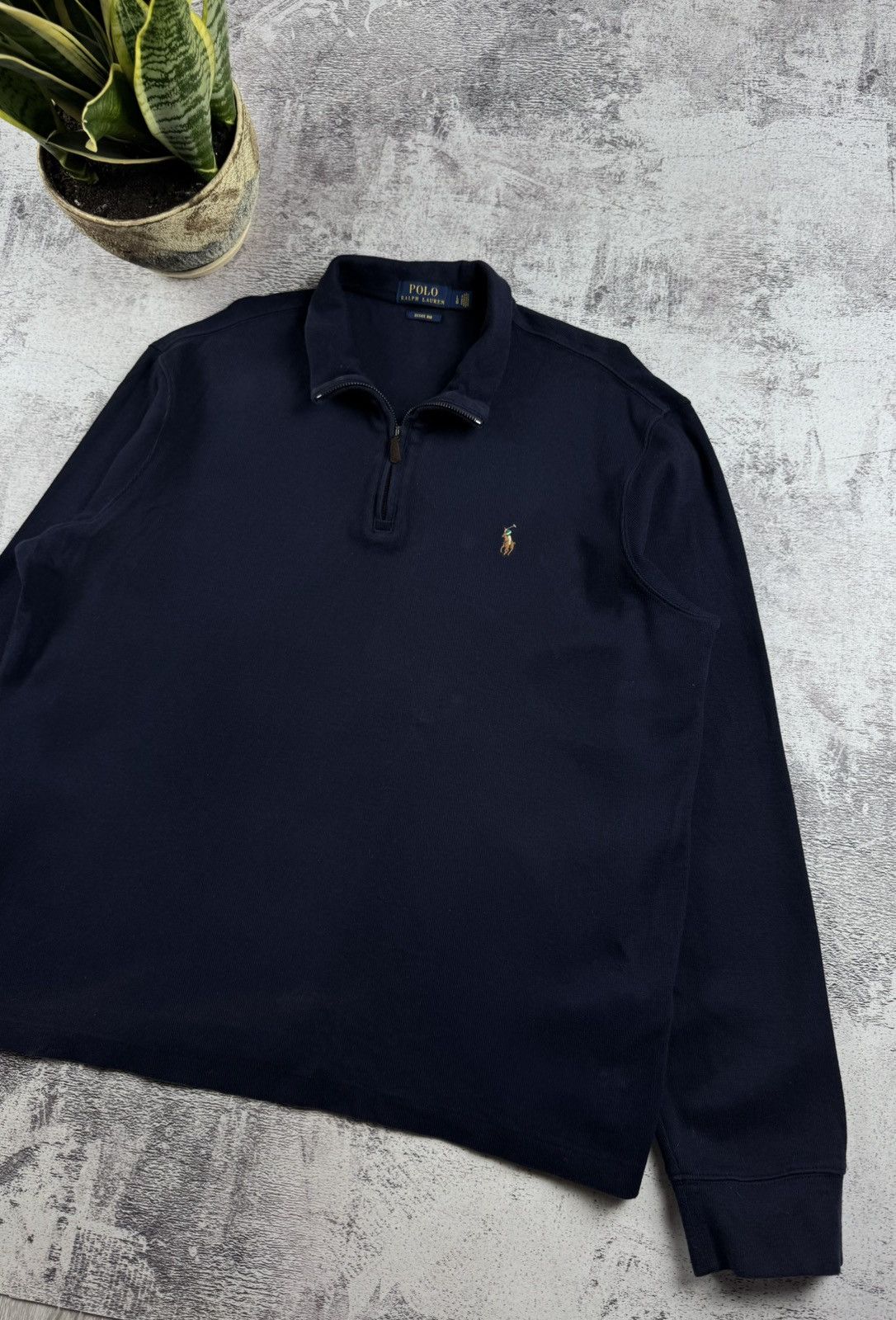 Polo Ralph Lauren Polo Ralph Lauren PRL 1/3 Zip Sweatshirt Hoodie Pullover Size US L / EU 52-54 / 3 - 3 Thumbnail