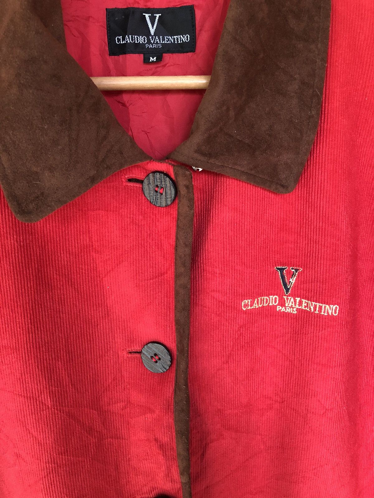 If Six Was Nine × Japanese Brand × RED Valentino Claudio Valentino Paris Red Jacket Size M / US 6-8 / IT 42-44 - 3 Thumbnail