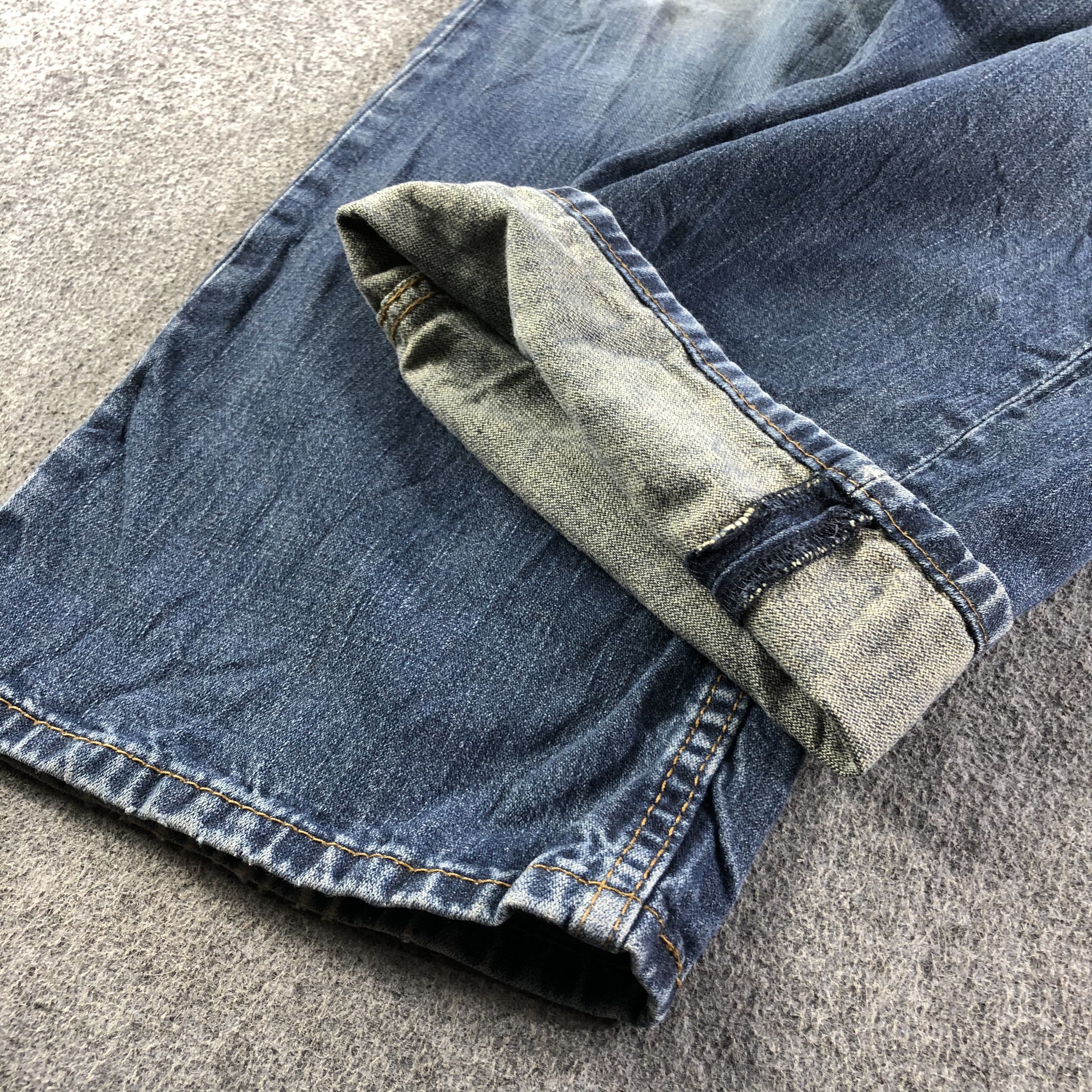 Levi's Vintage Blue Wash Levis 569 Jeans-J3350 Size US 42 / EU 58 - 6 Thumbnail