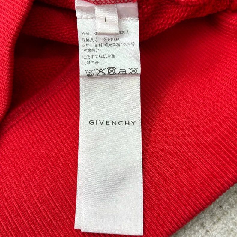 Givenchy Givenchy Tiger pattern print hooded long-sleeve sweatshirt Size US L / EU 52-54 / 3 - 3 Thumbnail