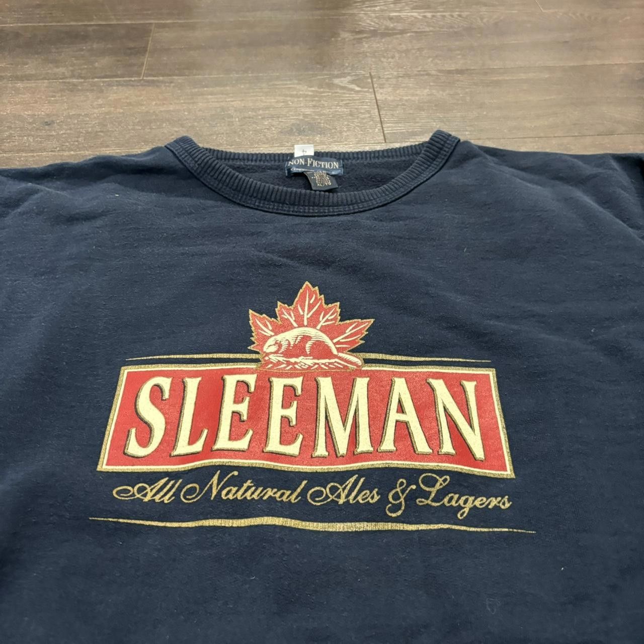 Designer Vintage Sleeman All Natural Ales Lagers Crewneck Sweatshirt Size US XL / EU 56 / 4 - 1 Thumbnail