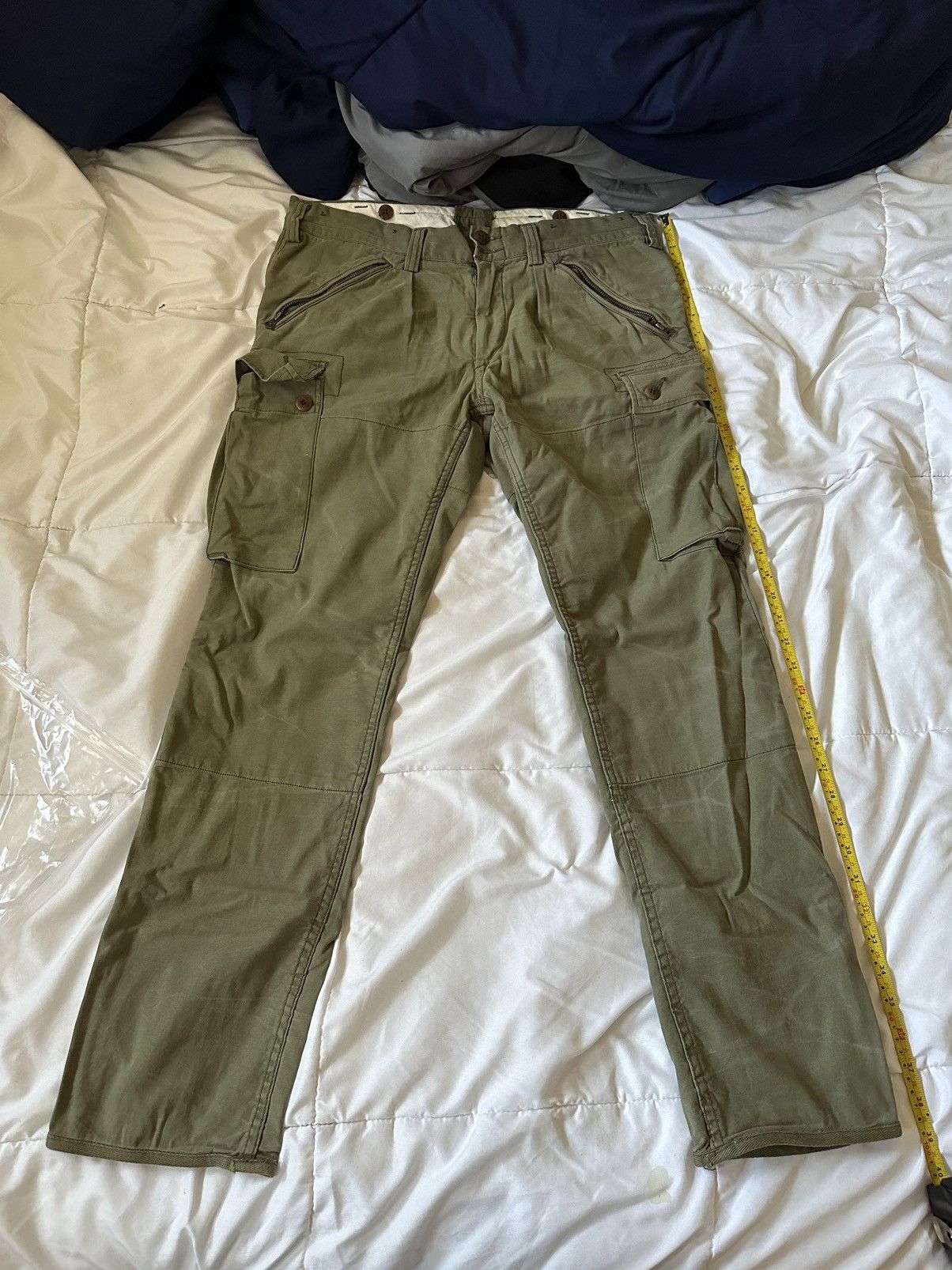 image of Polo Ralph Lauren Ralph Laurent Polo Cargo Pants in Green, Men's (Size 33)