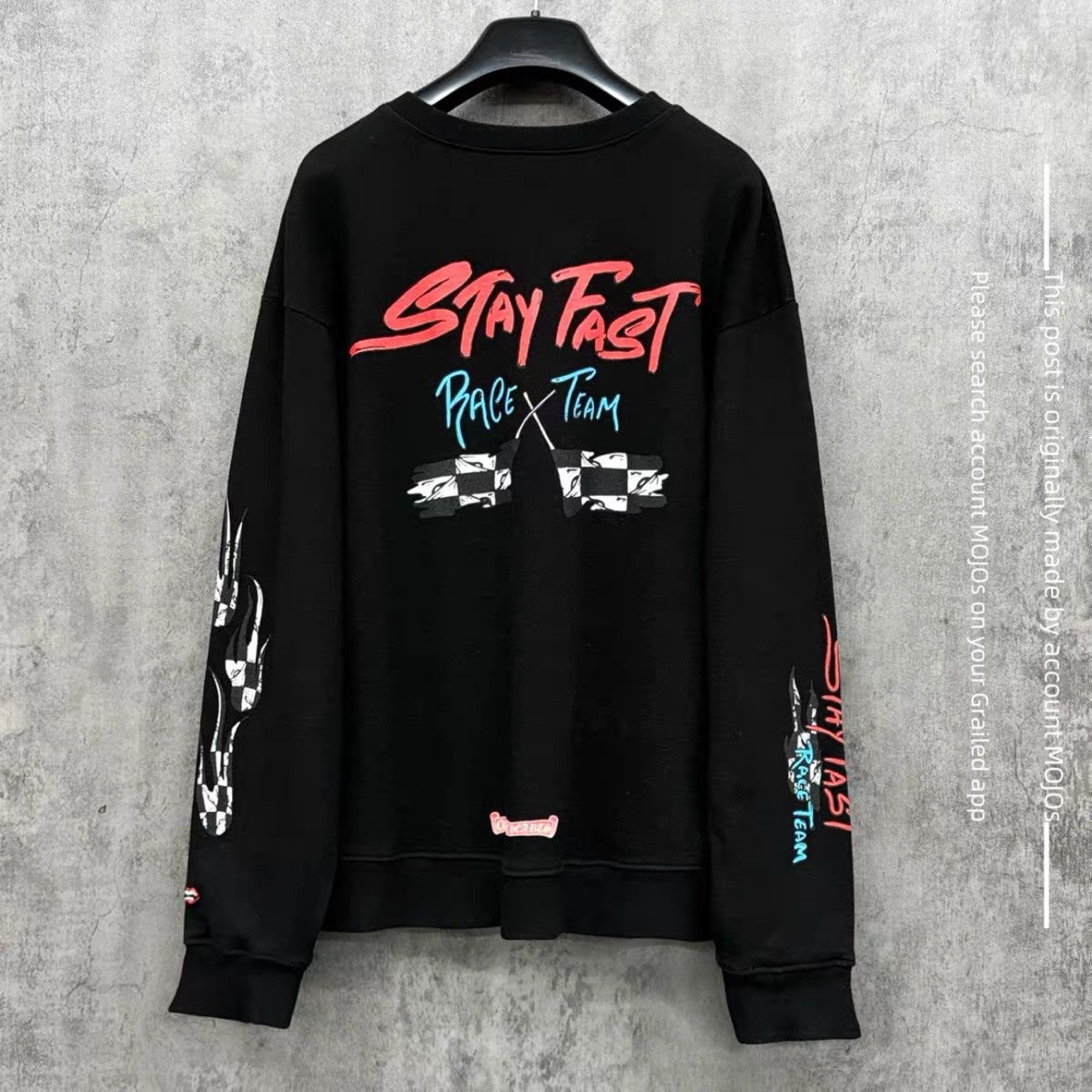 Chrome Hearts Mattyboy Stay Fast Racing Team Chrome Hearts hoodie
