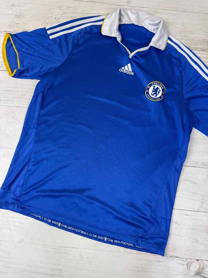 Adidas Adidas CHELSEA 2008 2009 HOME FOOTBALL SHIRT SOCCER JERSEY Size US L / EU 52-54 / 3 - 3 Thumbnail