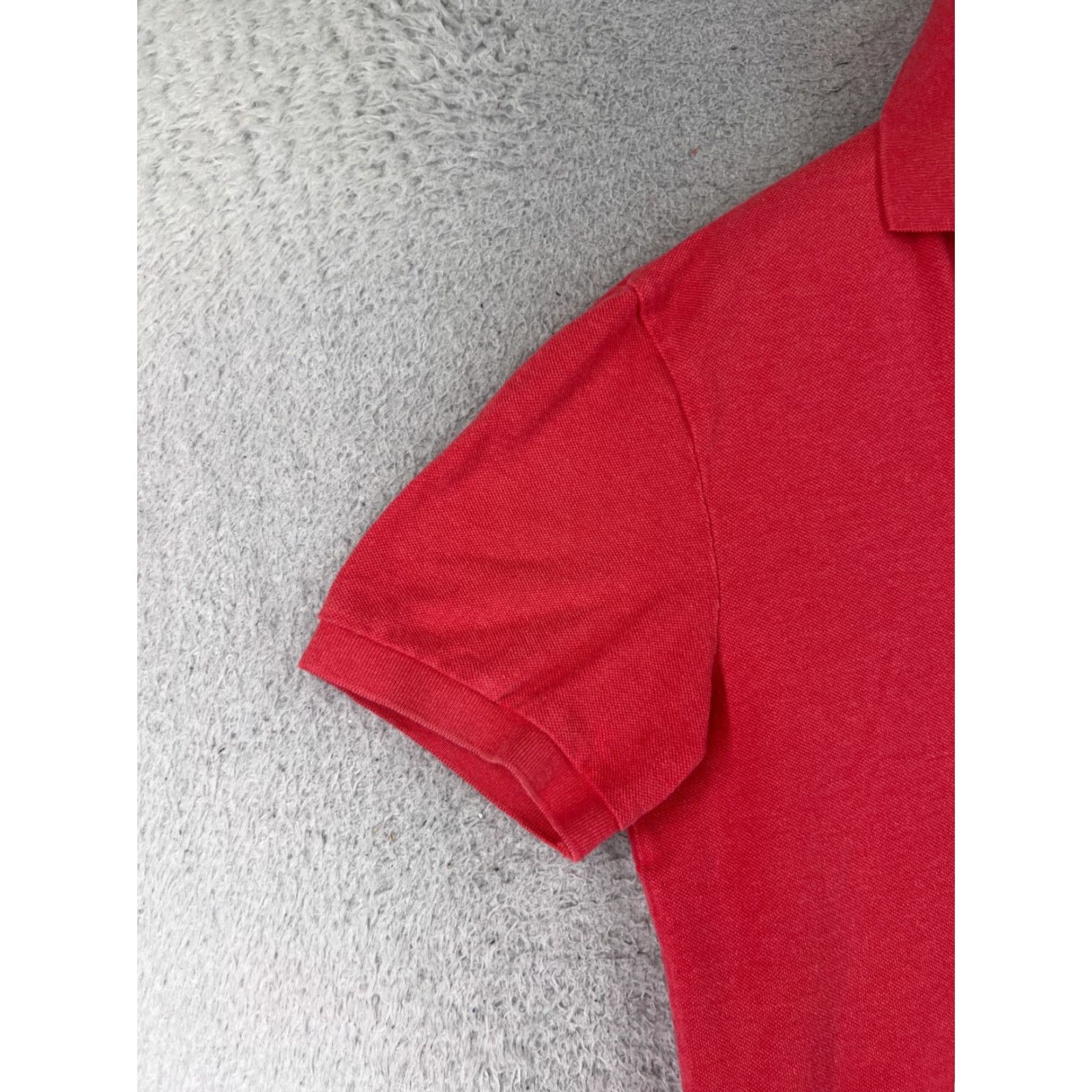 Tommy Hilfiger Tommy Hilfiger Polo Shirt Men Medium Pink 100% Cotton Knit Short Sleeve Classic Shirt Size US M / EU 48-50 / 2 - 3 Thumbnail