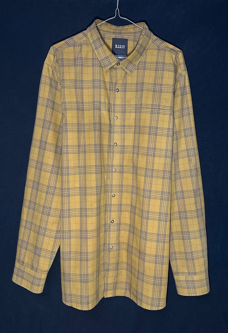 5.11 511 5.11 Tactical Shirt Snaps Button longSleeve Plaid Casual Size US XL / EU 56 / 4 - 1 Thumbnail