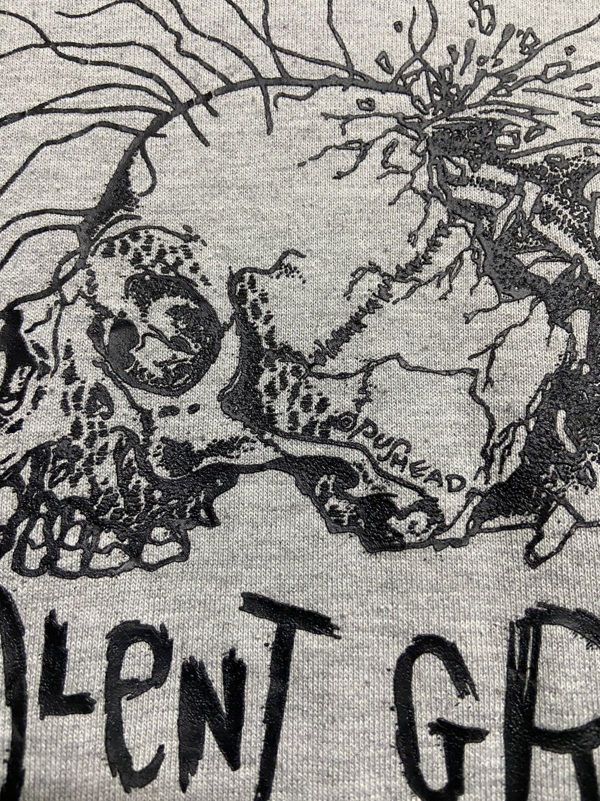 Vintage Vintage Violent Grind Pushead Hoodie Metallica Nirvana Size US M / EU 48-50 / 2 - 2 Thumbnail