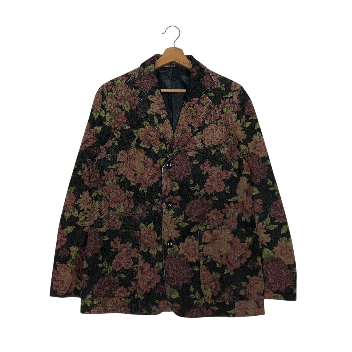Japanese Brand 🔥VINTAGE CHORE BIKER JACKET NATIONALITY + NAME GROSBEC Size US M / EU 48-50 / 2 - 3 Thumbnail