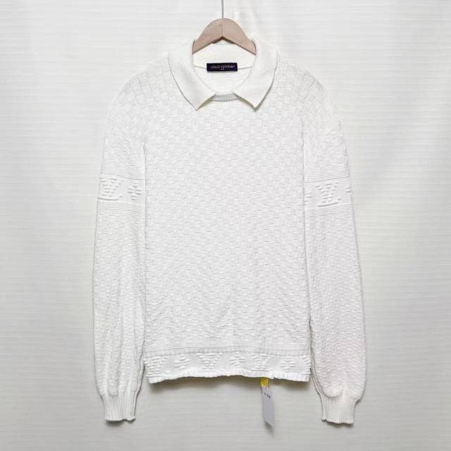 Louis Vuitton Louis Vuitton Men's Solid Collar Pullover Size US XXL / EU 58 / 5 - 1 Thumbnail
