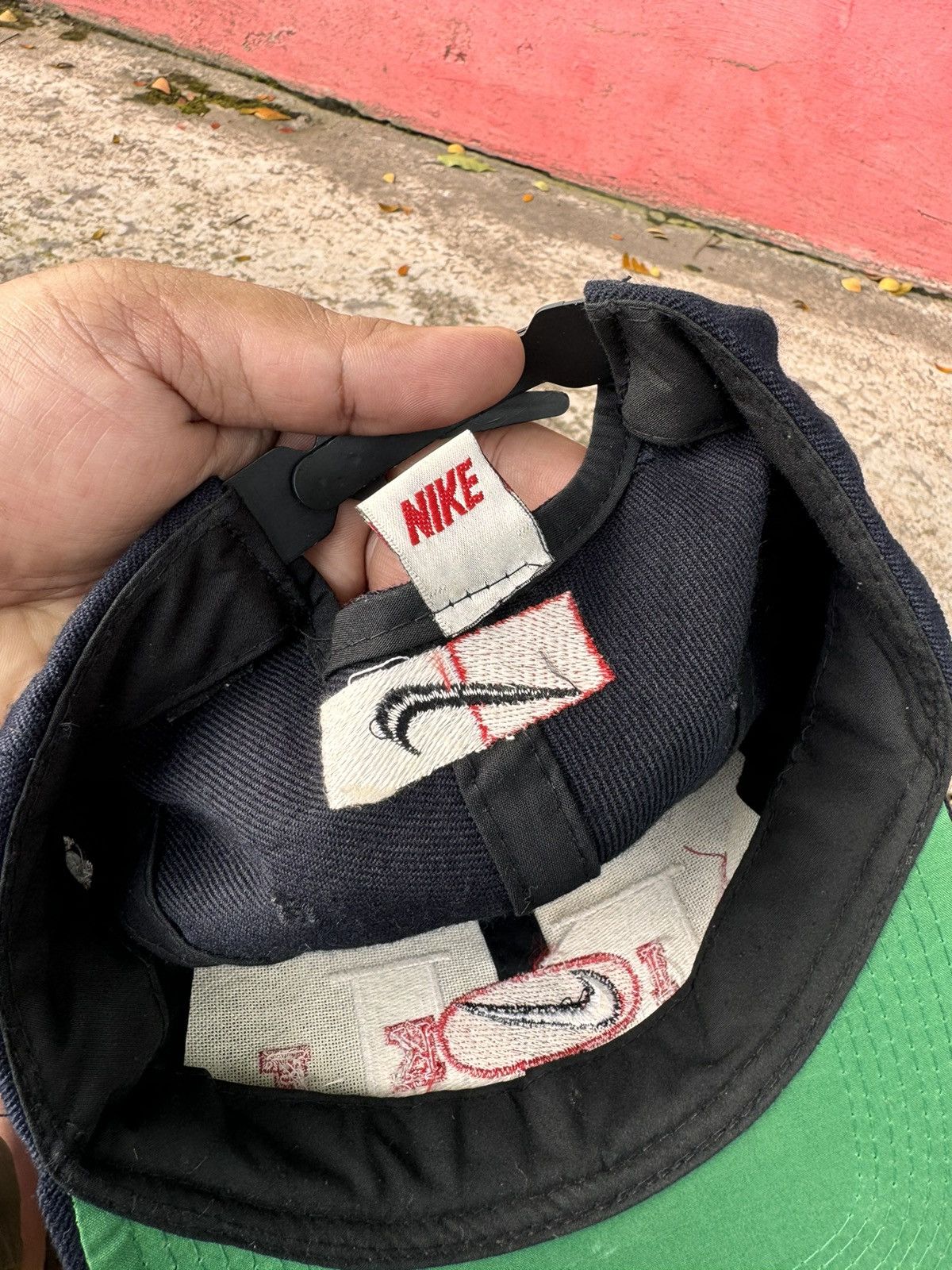 Nike × Vintage Nike Vintage Just Do It 1990’s Snapback Swoosh Size ONE SIZE - 6 Thumbnail