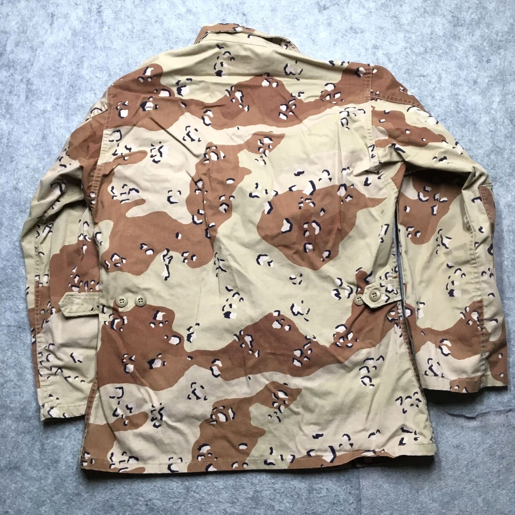 Vintage VINTAGE Desert Camo USGI Coat Jacket Mens S Regular Camouflage Military BDU 80s Beige Camouflage Pattern Military Men Shirt? Size US S / EU 44-46 / 1 - 6 Thumbnail