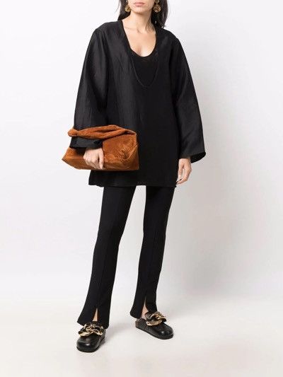 Toteme Toteme linen blouse in black Size XS / US 0-2 / IT 36-38 - 10 Thumbnail