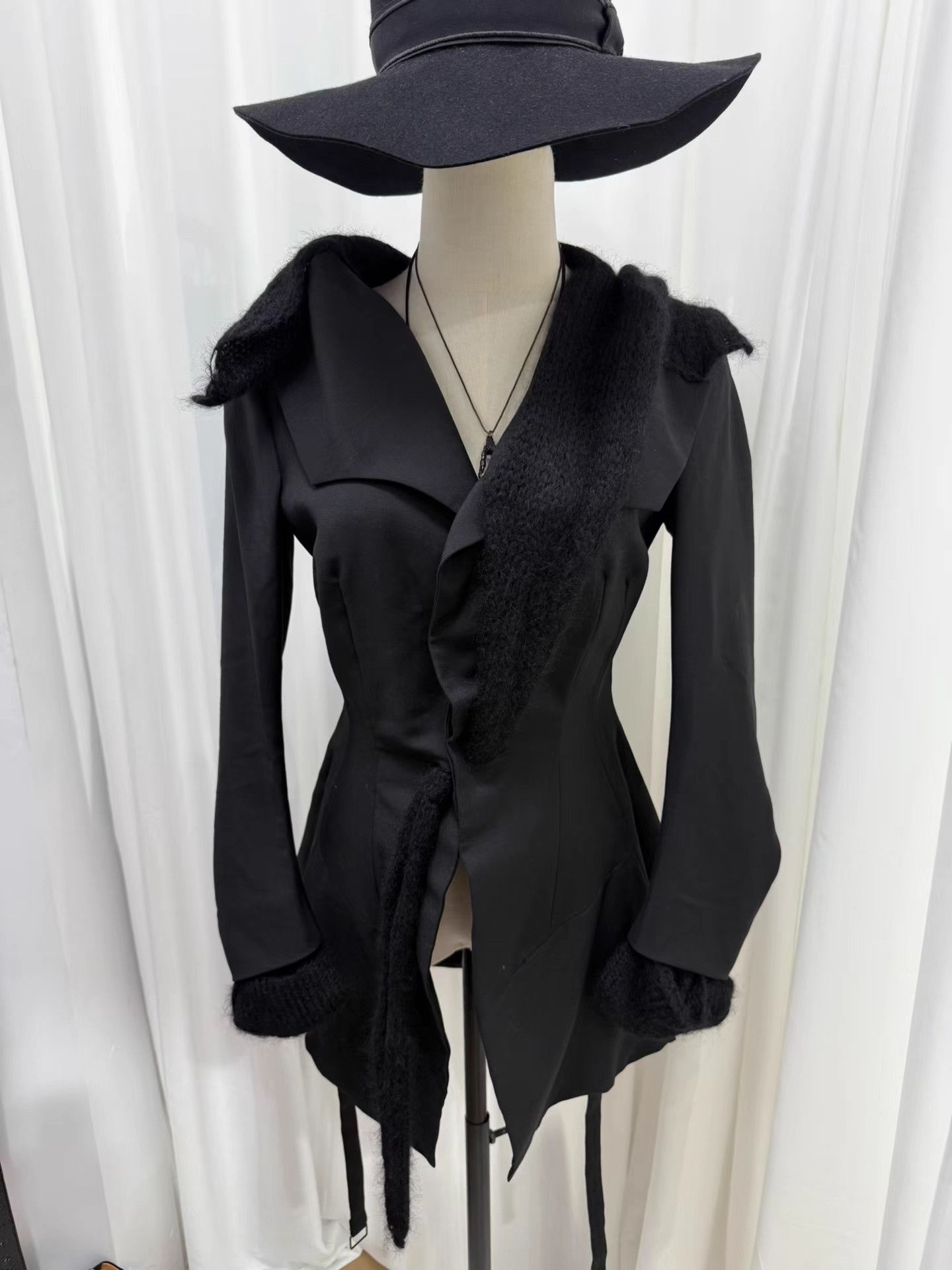 Yohji Yamamoto Yohji Yamamoto Vintage Layered Wool Blazer K20 Size XS / US 0-2 / IT 36-38 - 1 Thumbnail