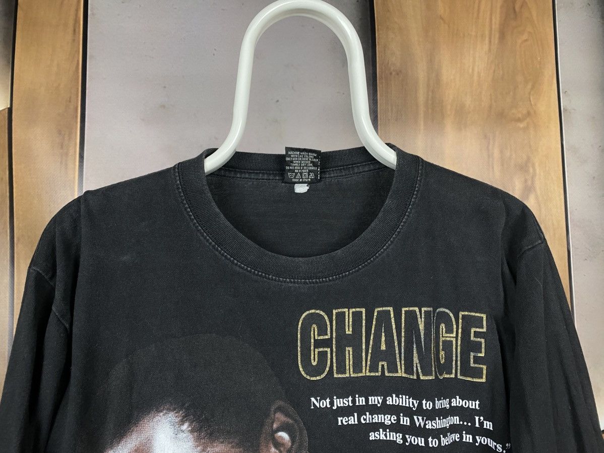 Vintage 🎙️Vintage 90s Sweatshirt Long Sleeve Barack Obama The Dream🎙️ Size US L / EU 52-54 / 3 - 6 Thumbnail