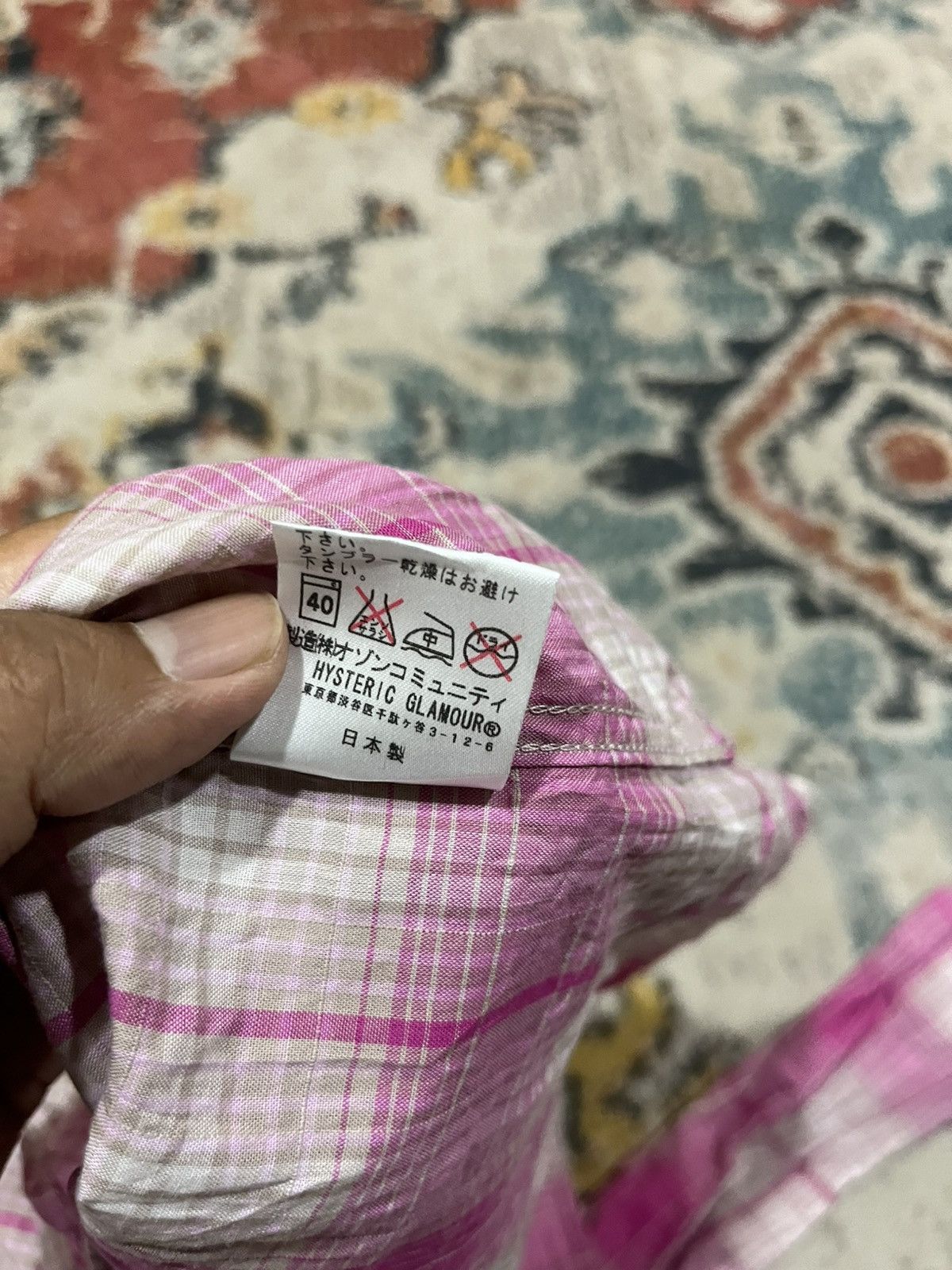 Hysteric Glamour Pink Plaid double pocket Size M / US 6-8 / IT 42-44 - 9 Thumbnail