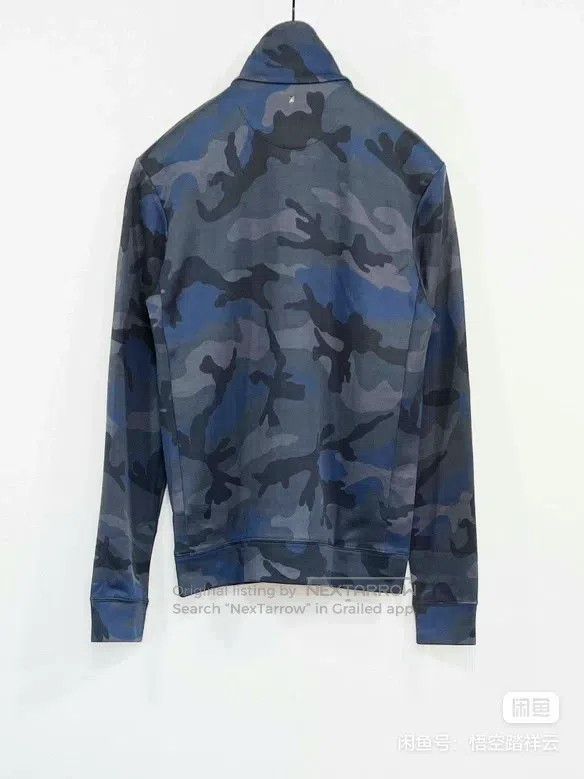 Other Valentino Sweatshirt jacket blue camouflage men's hooded j Size S / US 4 / IT 40 - 8 Thumbnail