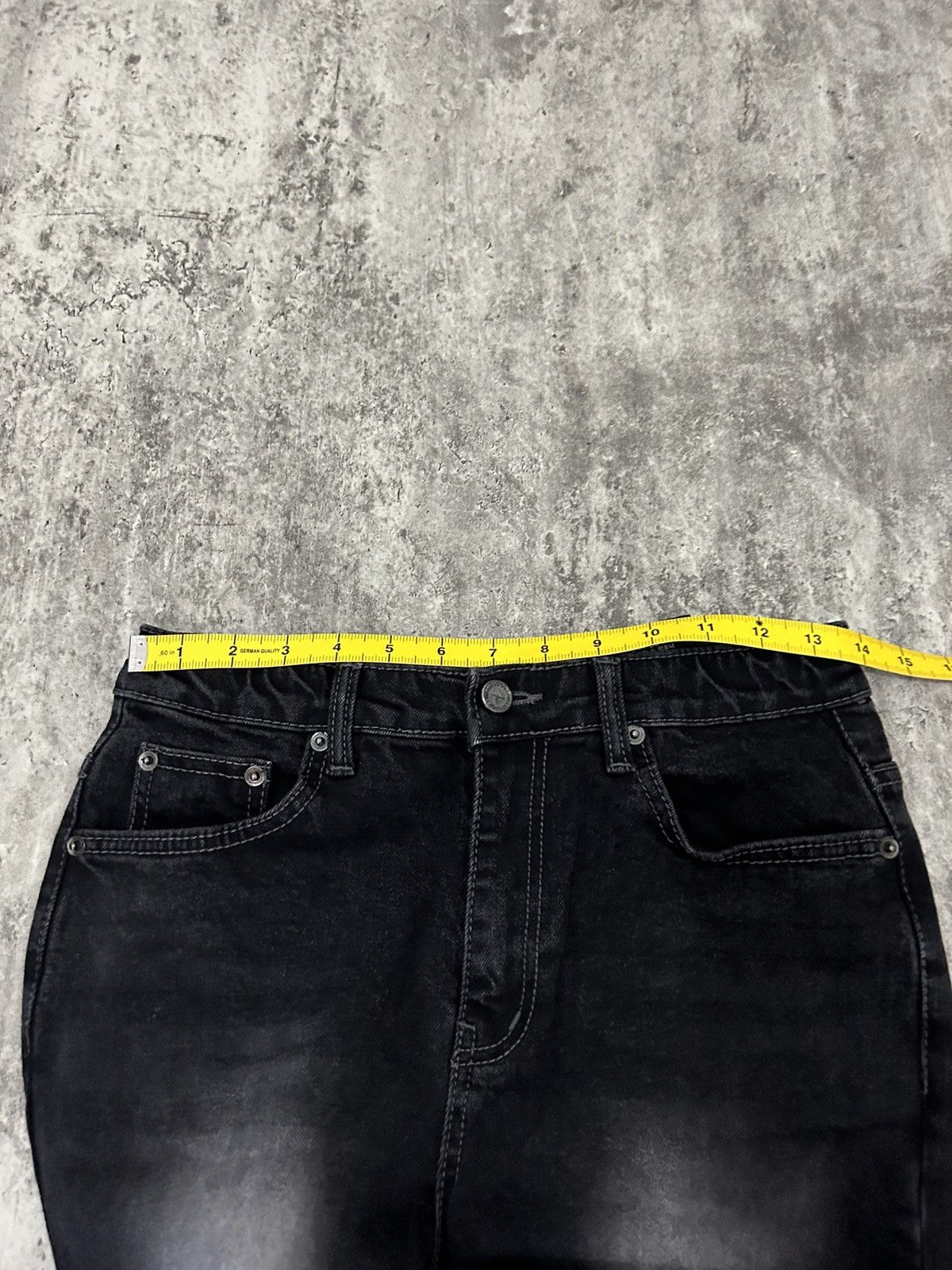 If Six Was Nine × Le Grande Bleu (L.G.B.) × Tornado Mart Millioncore Acid Wash Flare Pants Size US 27 - 14 Thumbnail