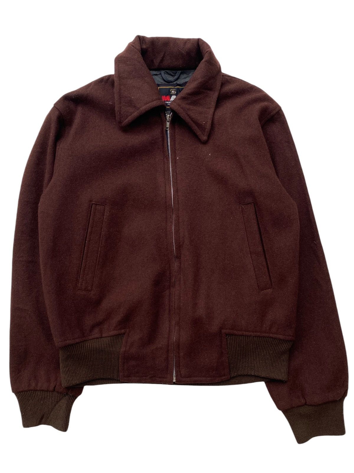 Japanese Brand × Vintage Vtg Man Dandy Wear By Adachi Wool Jacket Size US M / EU 48-50 / 2 - 1 Thumbnail