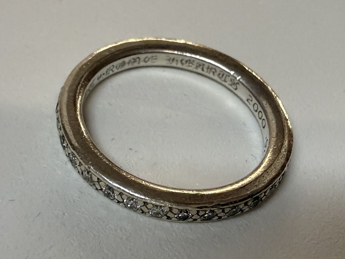Chrome Hearts Chrome Hearts Sterling Silver Pave Diamond Ring -SIZE 10.5 Size ONE SIZE - 11 Thumbnail