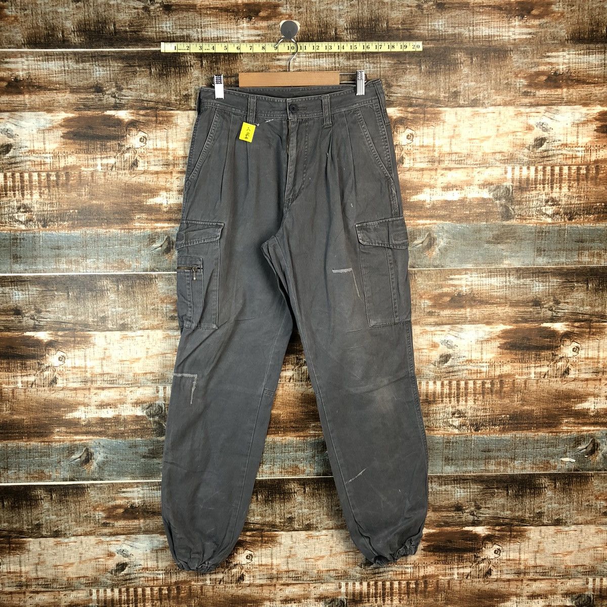 Japanese Brand DLL N Soulation Grey vintage utility Joggers Pants #C064 Size US 26 / EU 42 - 1 Thumbnail