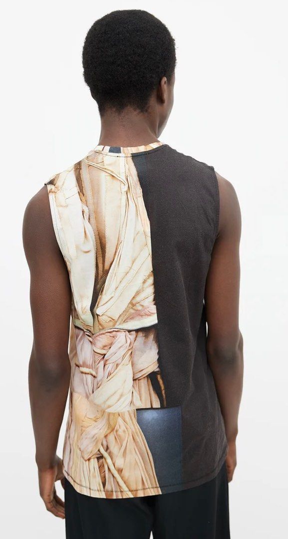 Acne Studios AW13 Acne Studios Tank Top Zone Merc PRT Size XS / US 0-2 / IT 36-38 - 2 Thumbnail