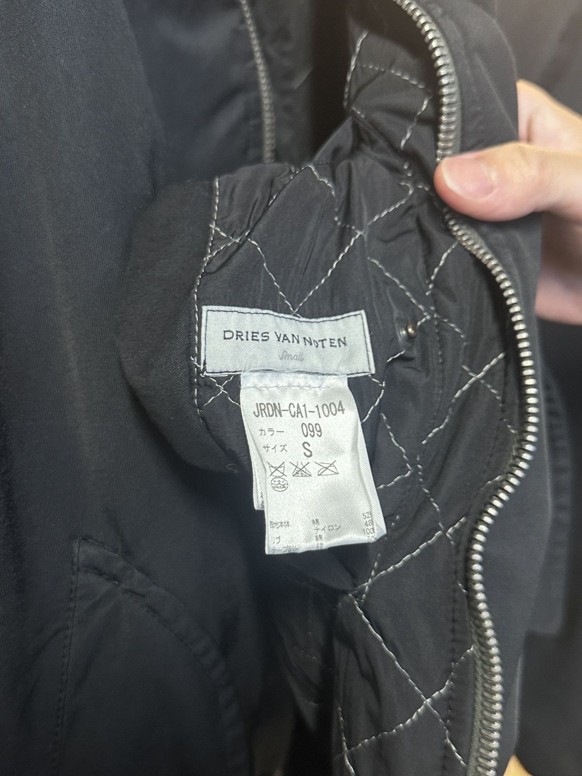 Dries Van Noten AW14 Backzip Bomber Jacket Size US S / EU 44-46 / 1 - 5 Thumbnail