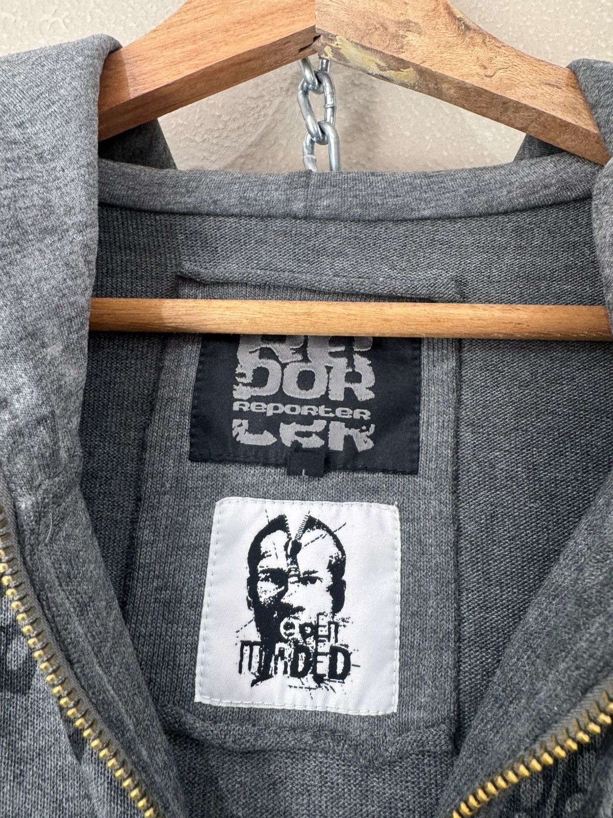 Other Vintage y2k car open minded reported full zip hoodie Size US L / EU 52-54 / 3 - 3 Thumbnail