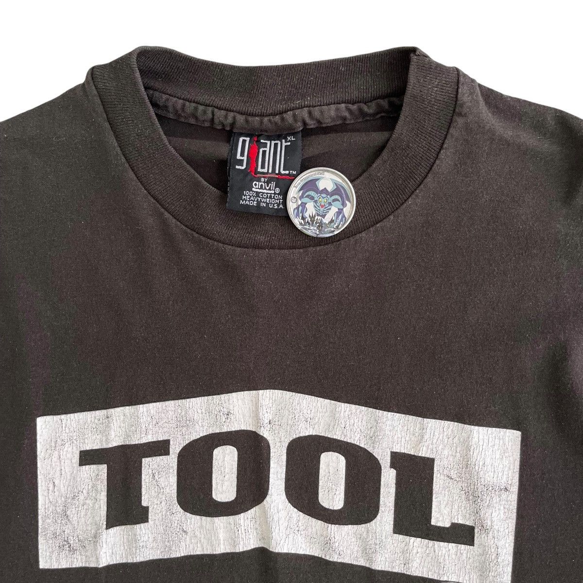 Vintage Vintage 90s Tool Band Tee Size US XL / EU 56 / 4 - 3 Thumbnail