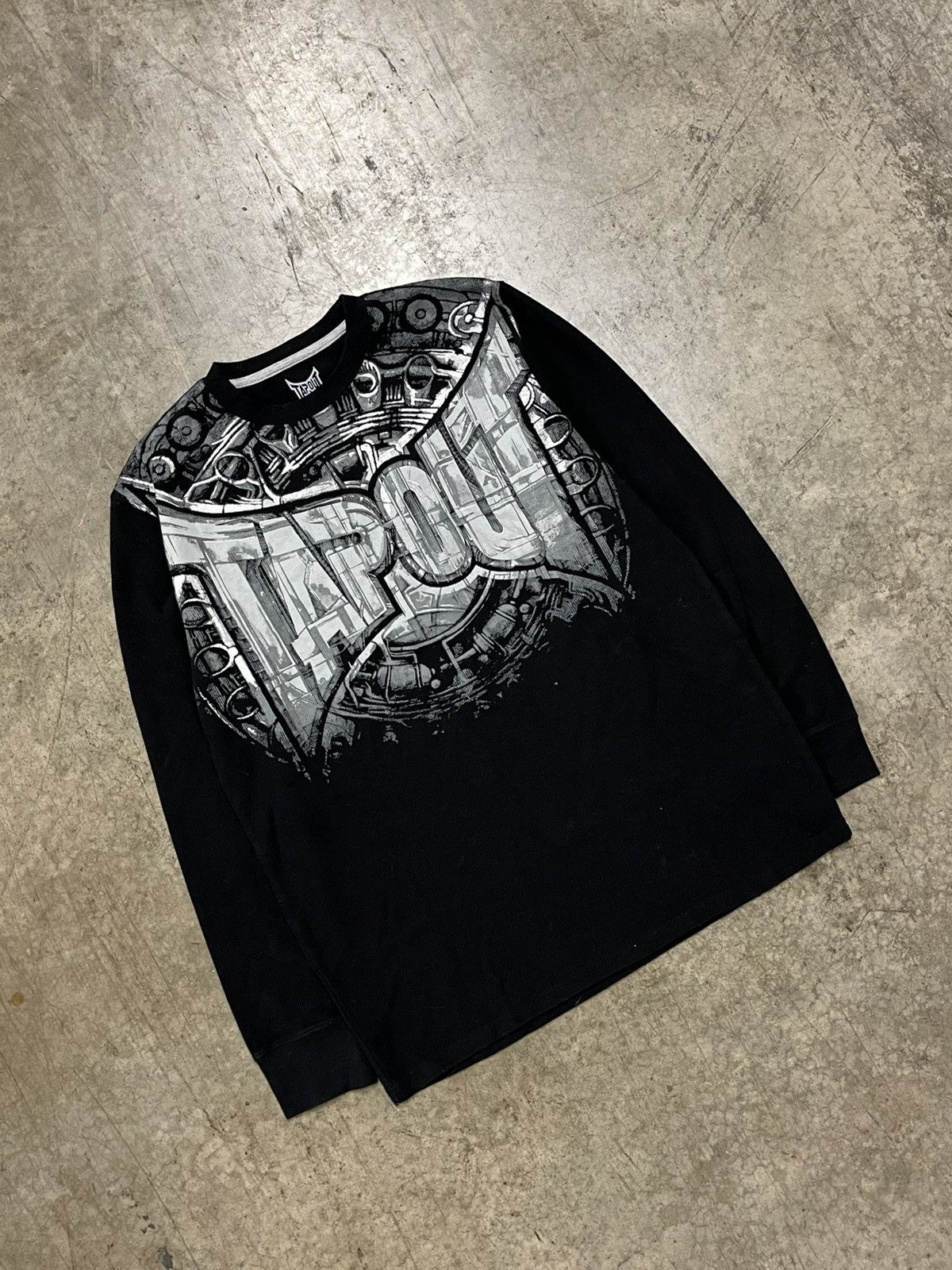 Affliction × Tapout × Vintage Y2K tap out thermal grunge opium skater affliction style Size US XL / EU 56 / 4 - 2 Thumbnail