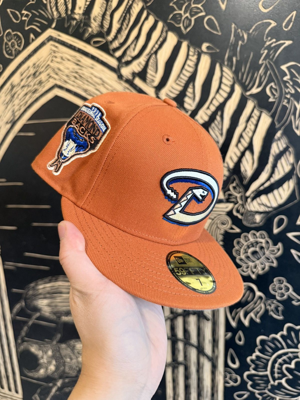 Hat Club Sz7 Hatclub Exclusive Arizona Diamondbacks New Era Fitted Size ONE SIZE - 1 Thumbnail