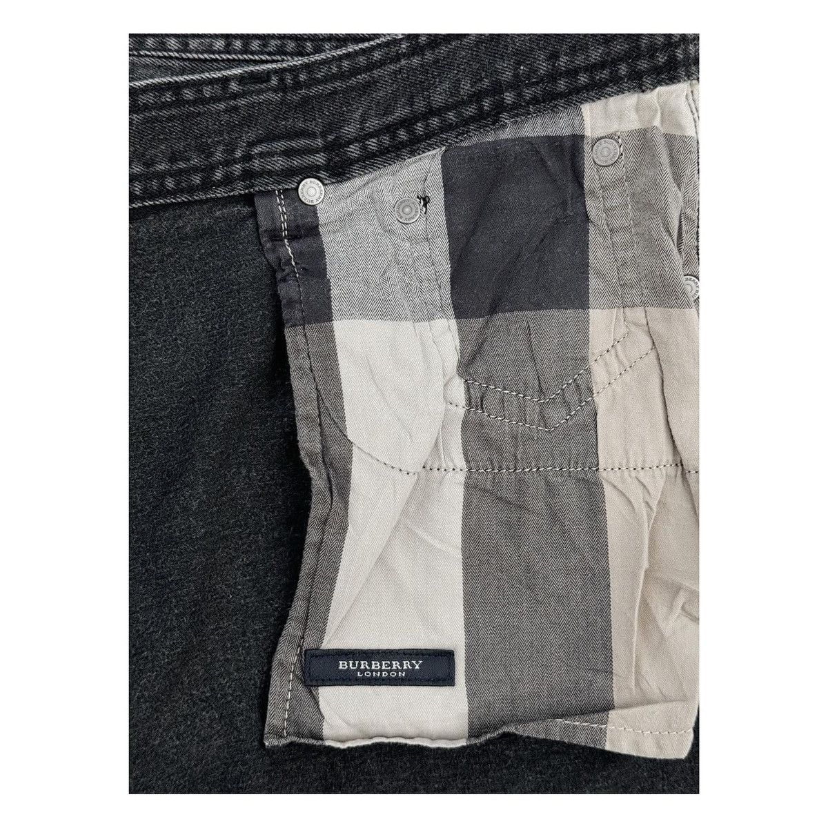 Burberry Burberry Black Denim Pants Size US 35 - 8 Thumbnail