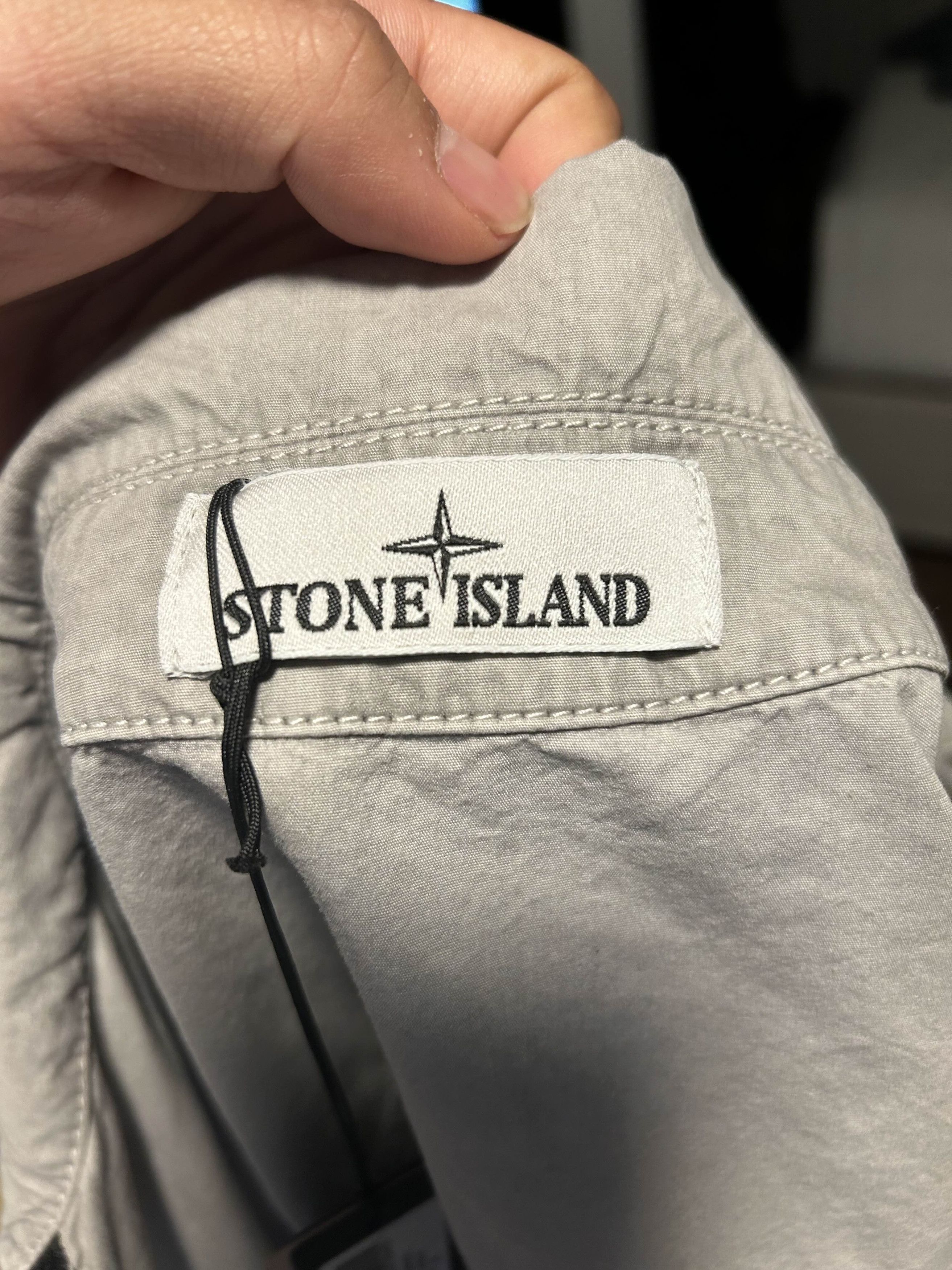 Stone Island 103WN BRUSHED ORGANIC COTTON CANVAS 'OLD' EFFECT Size US L / EU 52-54 / 3 - 3 Thumbnail