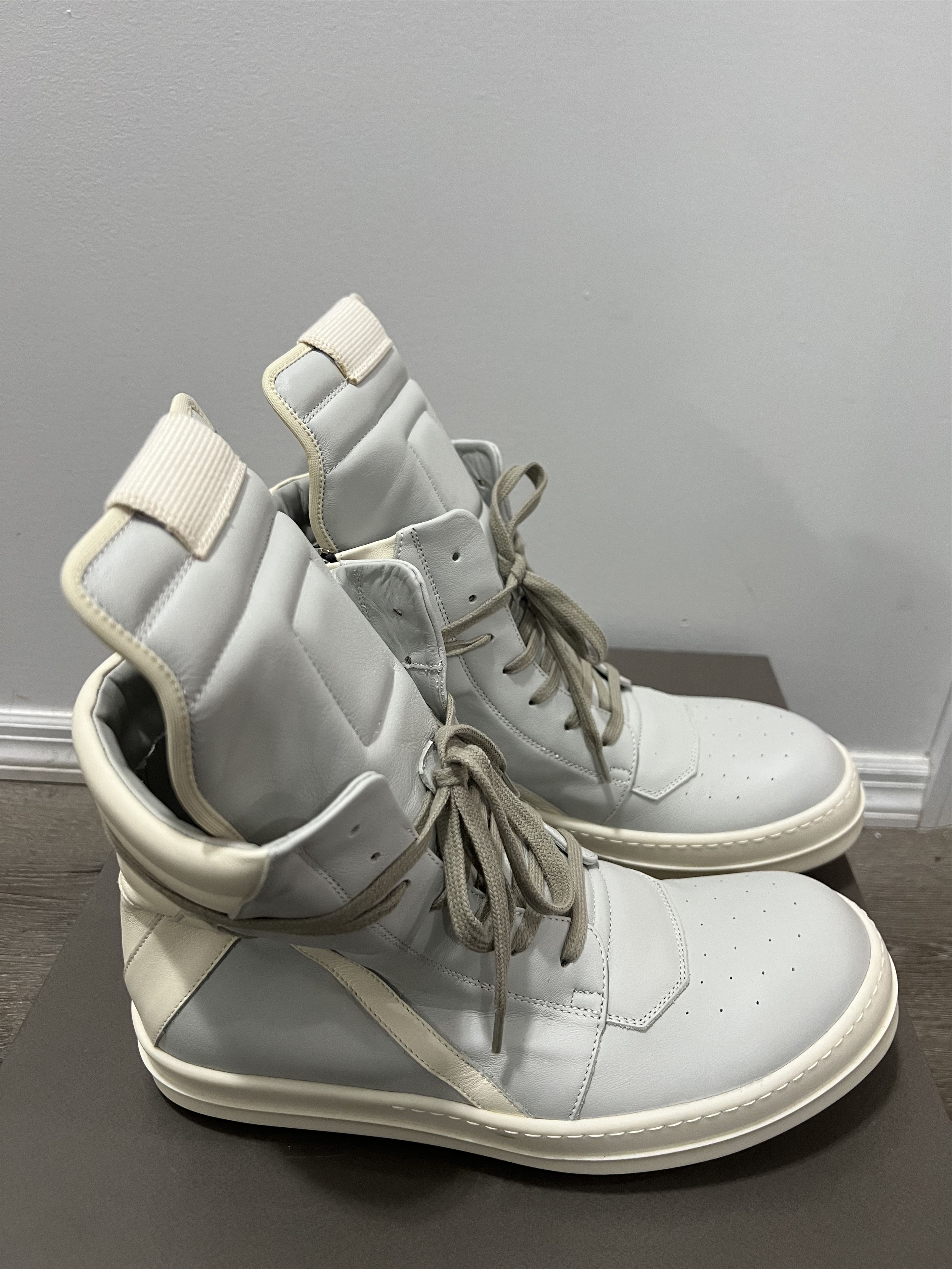 Rick Owens Rick Owens Oyster Geobasket Size US 10 / EU 43 - 2 Thumbnail