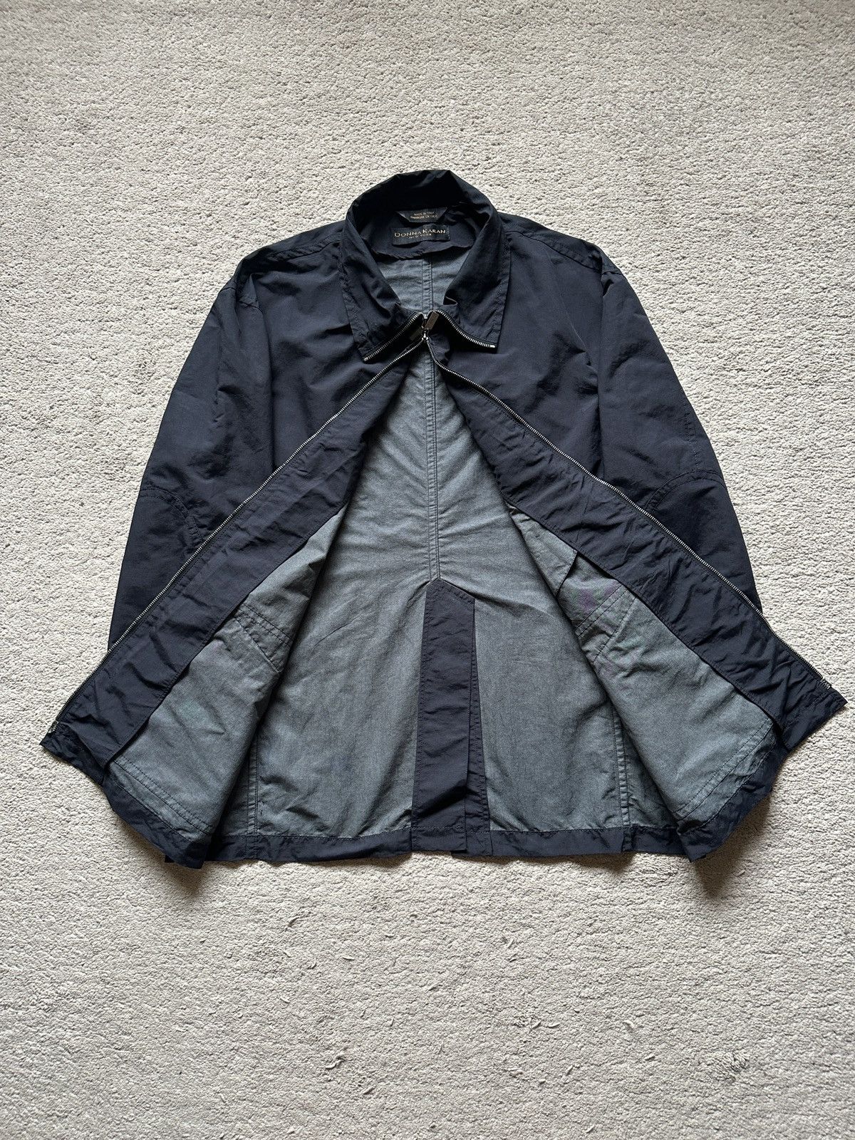 Donna Karan 1990s Donna Karan Oversized Resin Coating Nylon Jacket Size US XL / EU 56 / 4 - 5 Thumbnail
