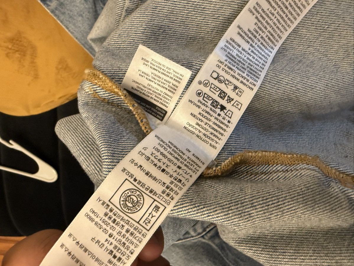 DENIM TEARS × Levi's Denim Tear Cotton Wreath Denim Jacket Size XXL Size US XXL / EU 58 / 5 - 15 Thumbnail