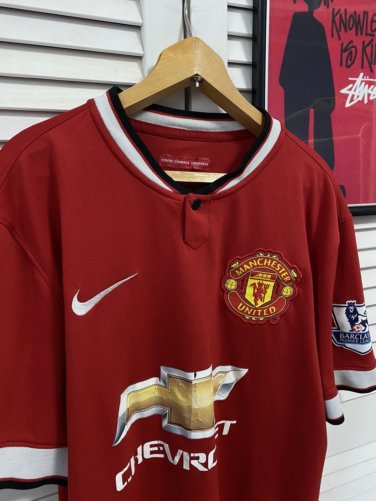 Nike Shirt Jersey Nike Manchester United Home 2014 Blind 17 Size US M / EU 48-50 / 2 - 4 Thumbnail