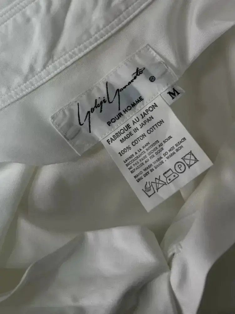 Yohji Yamamoto Yohji Yamamoto 80s Unevenness Neck Shirt-2505 Size US M / EU 48-50 / 2 - 6 Thumbnail