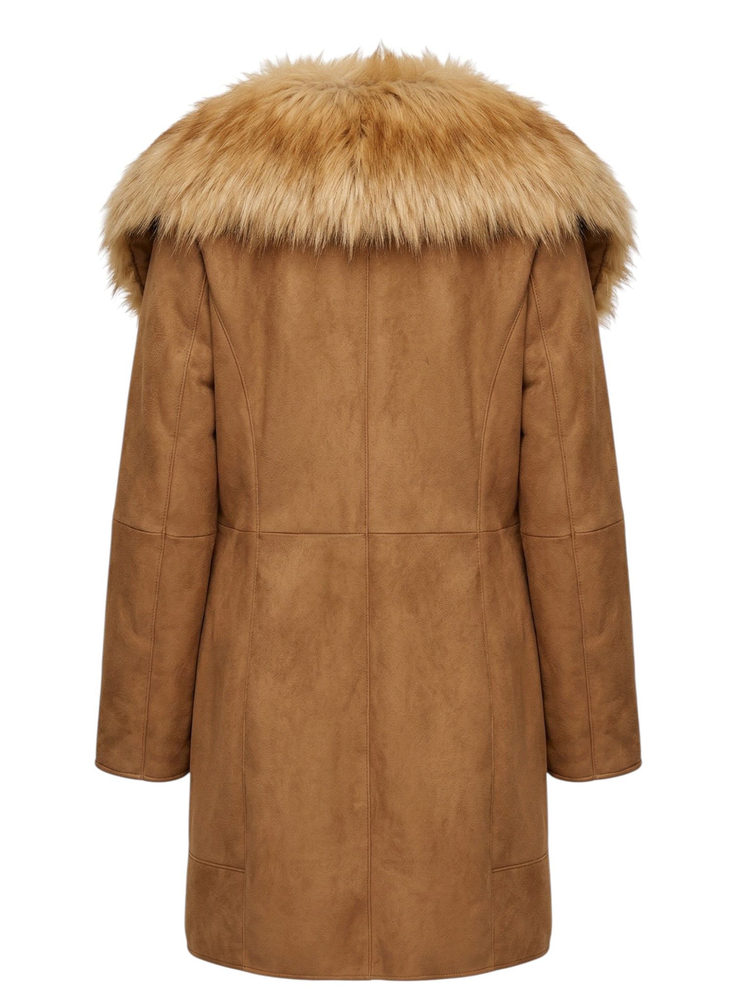 Gucci F/W 2010 SUEDE LEATHER COAT WITH FOX FUR SCARF Size M / US 6-8 / IT 42-44 - 3 Thumbnail