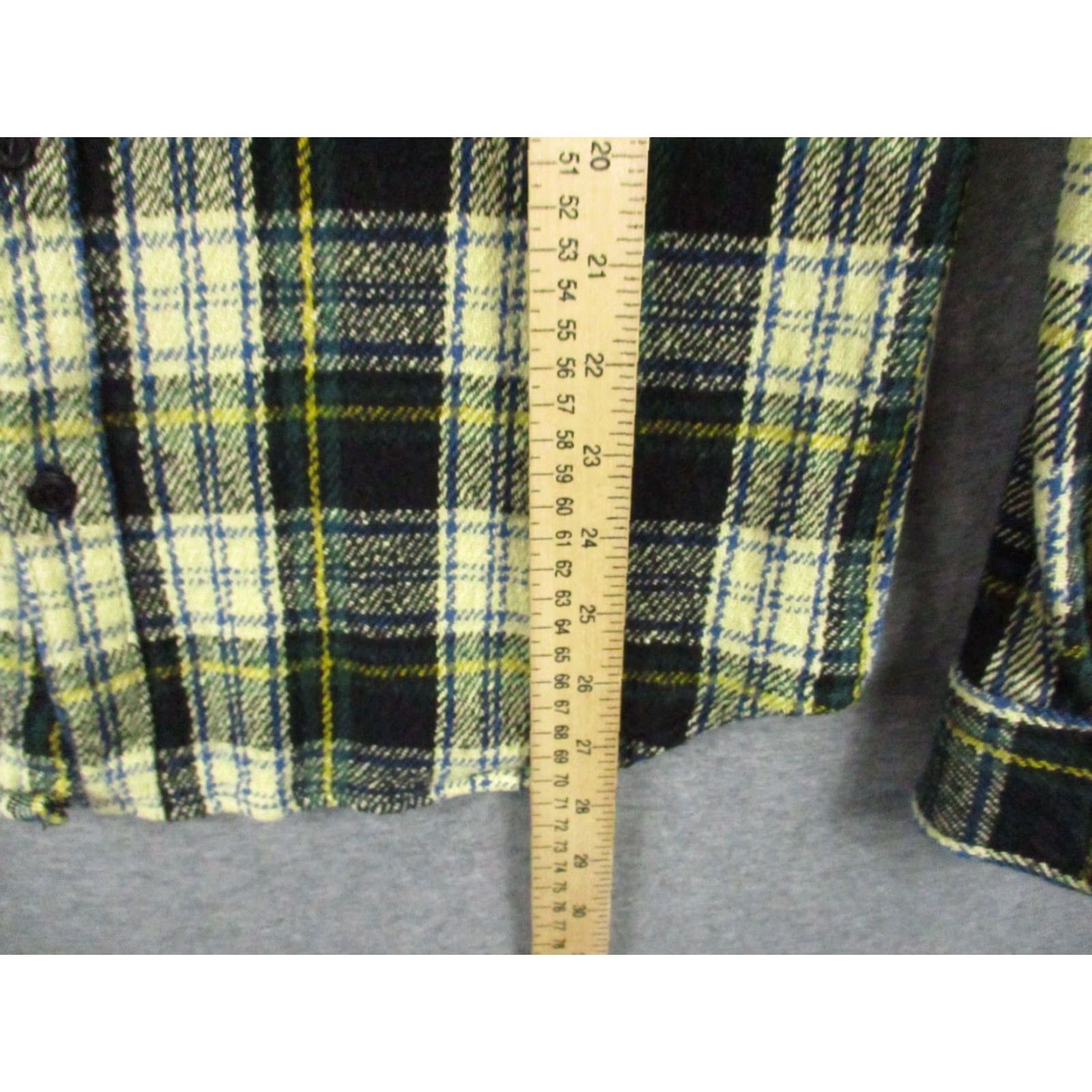 Flint And Tinder Flint And Tinder Shacket Shirt Jacket Men Medium Green Plaid Pockets Heavy - Vintage? No Size US M / EU 48-50 / 2 - 6 Thumbnail