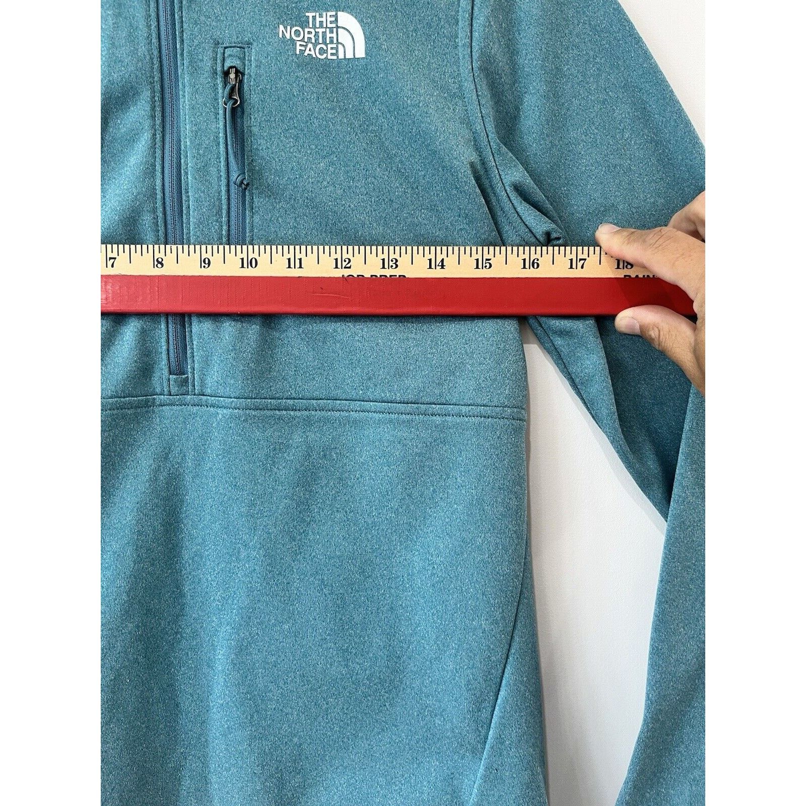 The North Face North Face Sweater Womens XS 1/4 Zip BLUE Lightweight Size S / US 4 / IT 40 - 5 Thumbnail