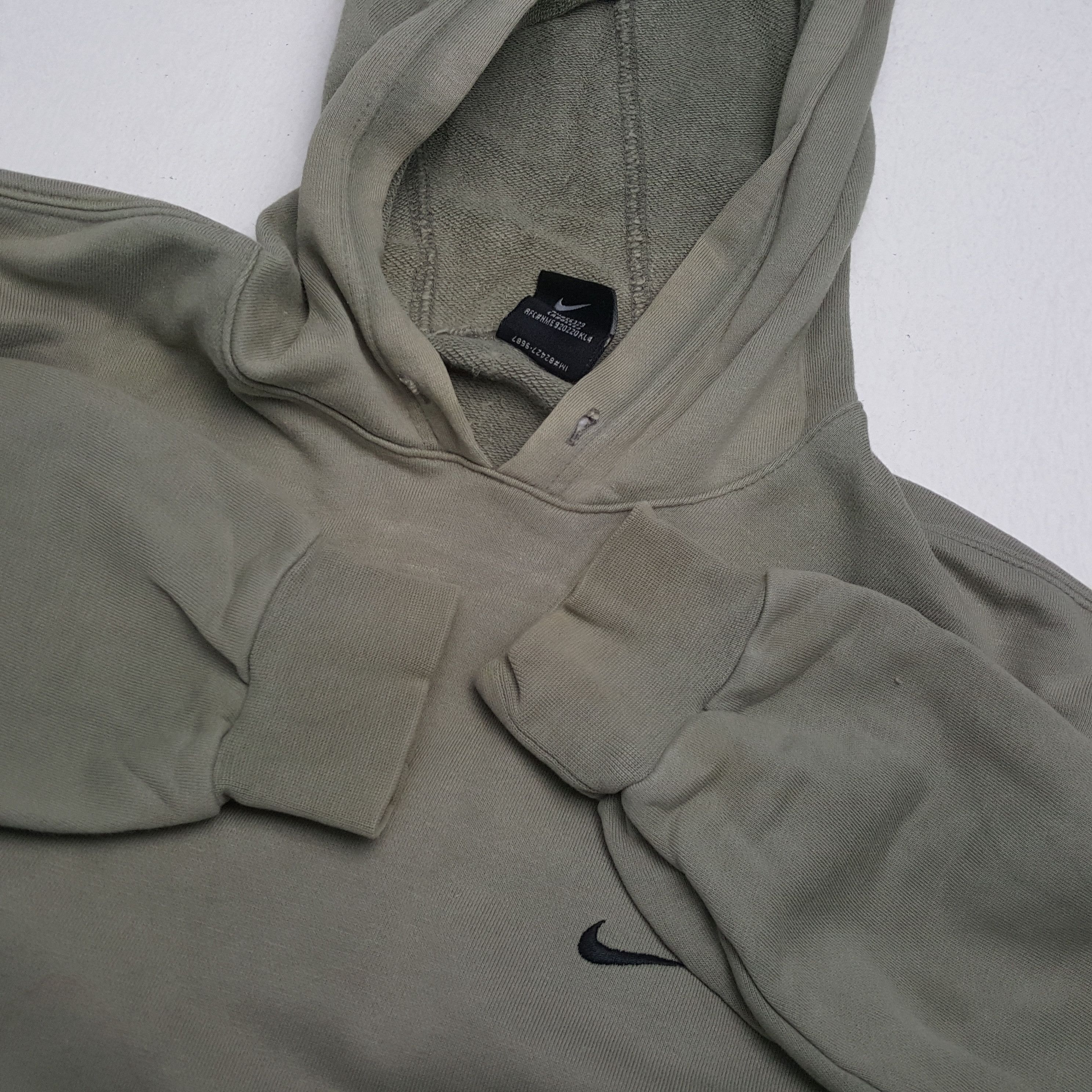 Nike × Vintage Vintage NIKE Small Swoosh Sportswear Hoodies Size US L / EU 52-54 / 3 - 8 Thumbnail