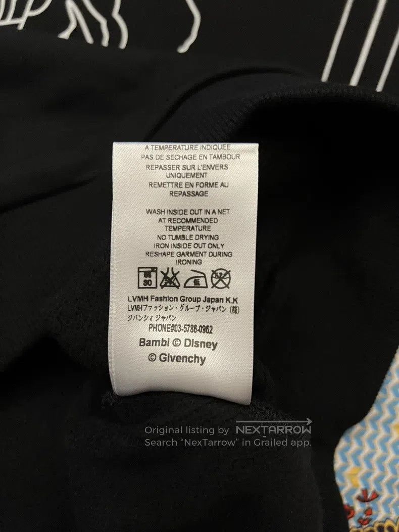 Givenchy Givenchy Sketch deer sweatshirt - black Size US S / EU 44-46 / 1 - 6 Thumbnail