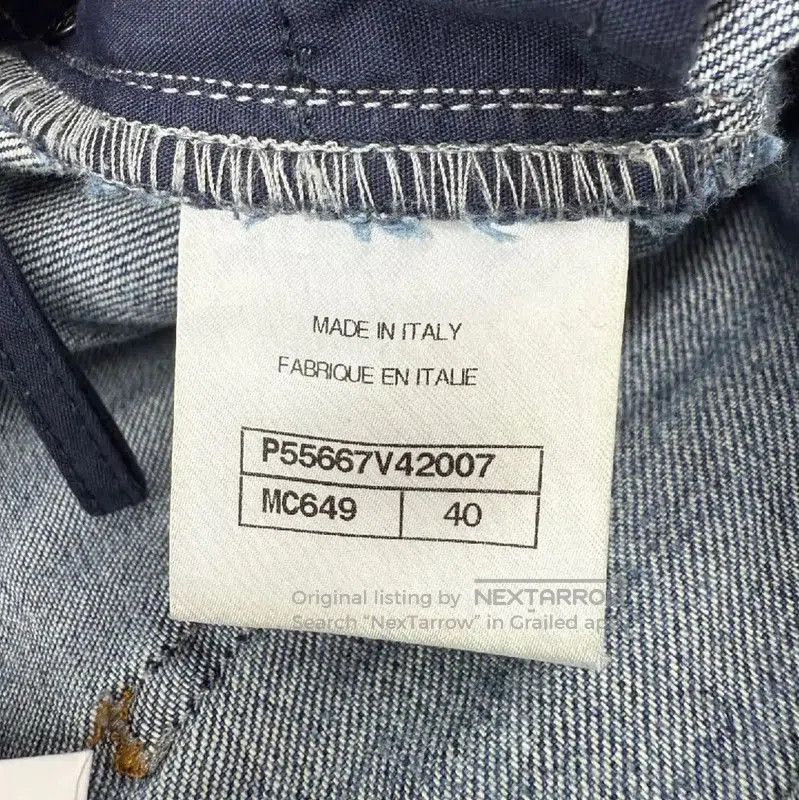 Chanel Chanel Deep Blue Cotton Women's Jeans . Size 28" / US 6 / IT 42 - 4 Thumbnail