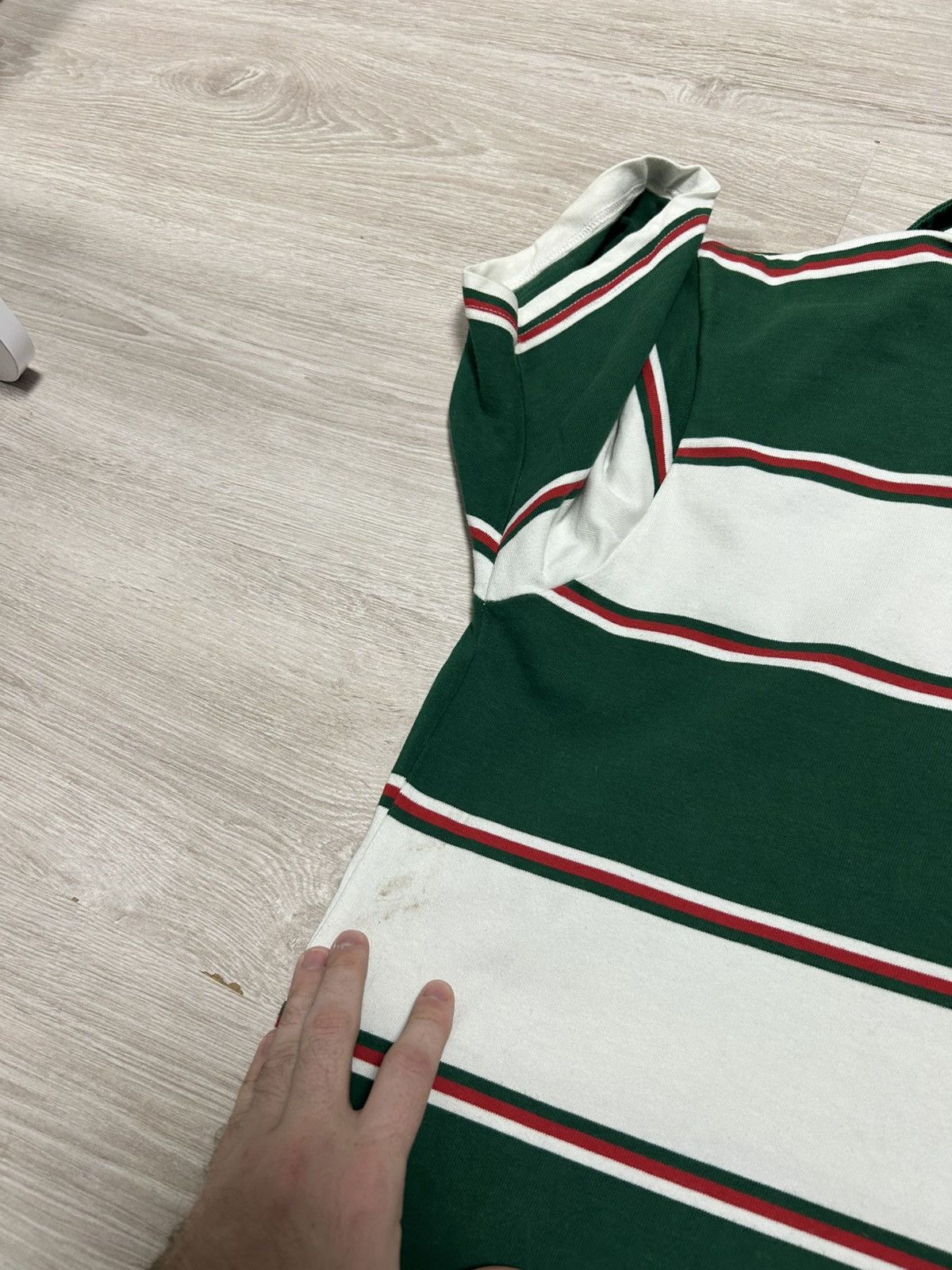 Cotton Traders Vintage Polo Rugby Jersey Cotton Traders Leicester Tigers Size US L / EU 52-54 / 3 - 14 Thumbnail