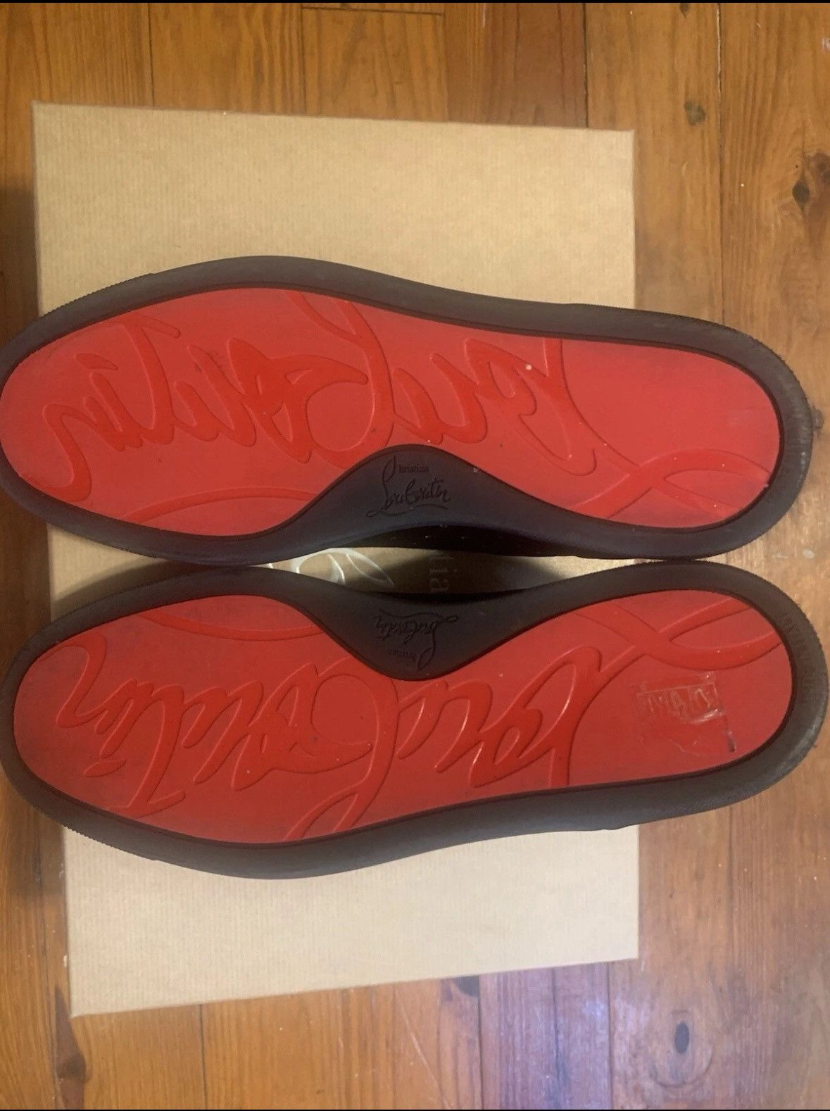 Christian Louboutin Christian Louboutin Fun Louis Junior “Plum Strass” sneakers. Size US 8 / EU 41 - 6 Thumbnail