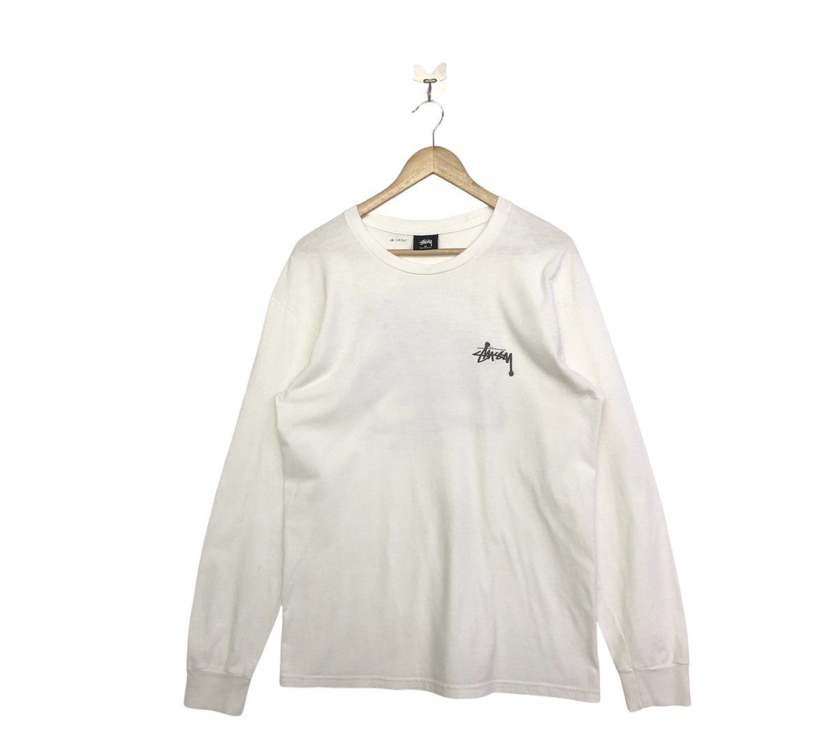 Stussy Stussy Rat Patrol MCMLXXX Backhitt long sleeve Tshirt Size US M / EU 48-50 / 2 - 2 Thumbnail